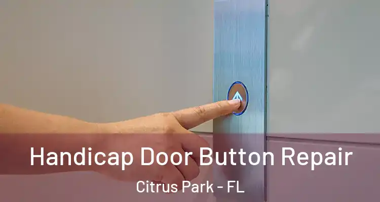 Handicap Door Button Repair Citrus Park - FL