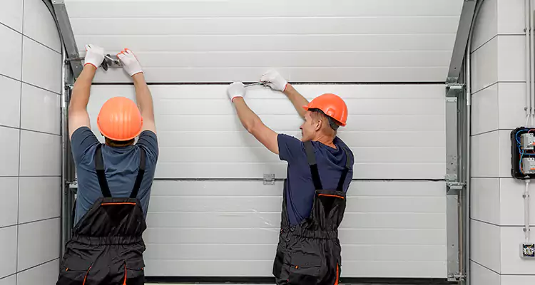 Garage Door Bottom Panel Repair in Citrus Park, FL