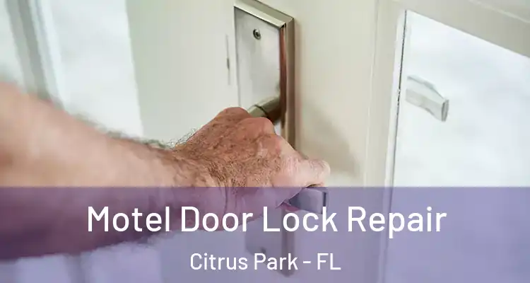 Motel Door Lock Repair Citrus Park - FL