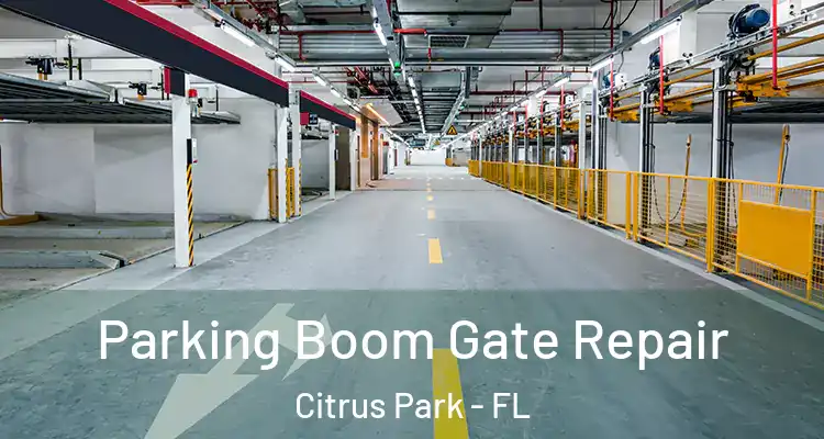 Parking Boom Gate Repair Citrus Park - FL