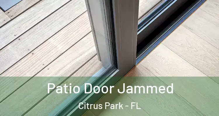 Patio Door Jammed Citrus Park - FL
