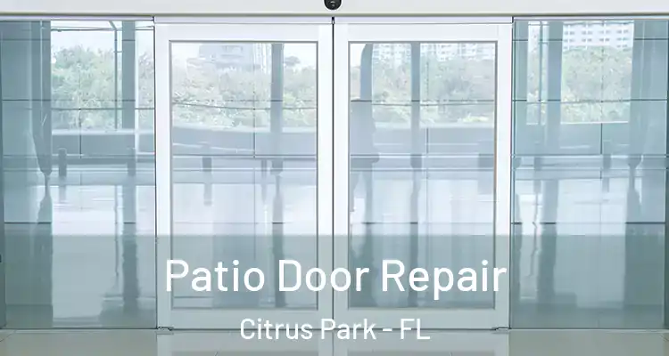 Patio Door Repair Citrus Park - FL