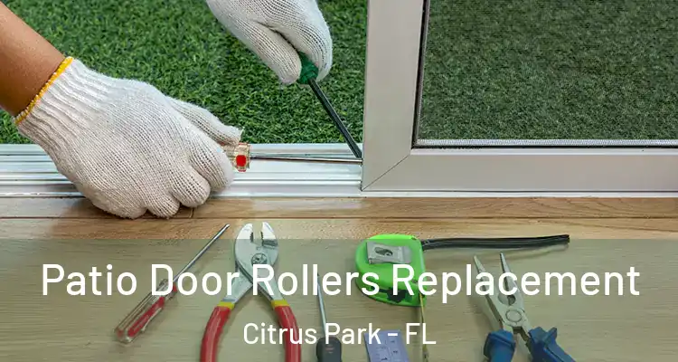 Patio Door Rollers Replacement Citrus Park - FL