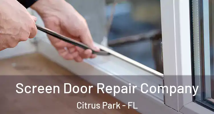 Screen Door Repair Company Citrus Park - FL