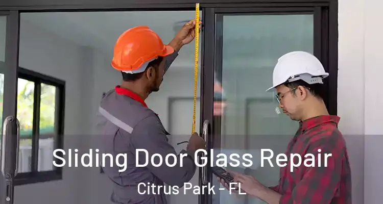 Sliding Door Glass Repair Citrus Park - FL