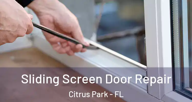 Sliding Screen Door Repair Citrus Park - FL