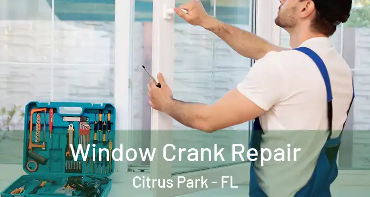 Window Crank Repair Citrus Park - FL